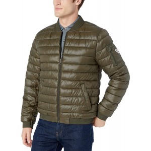 Men's Light Weight Bomber Puffer Jacket